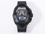 Hublot Big Band Sangbleu III 42mm Black Dial Black Case 7750 Movement Lady and Men Watch